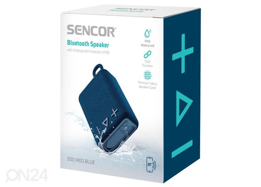 Bluetooth-динамик Sencor, синий увеличить