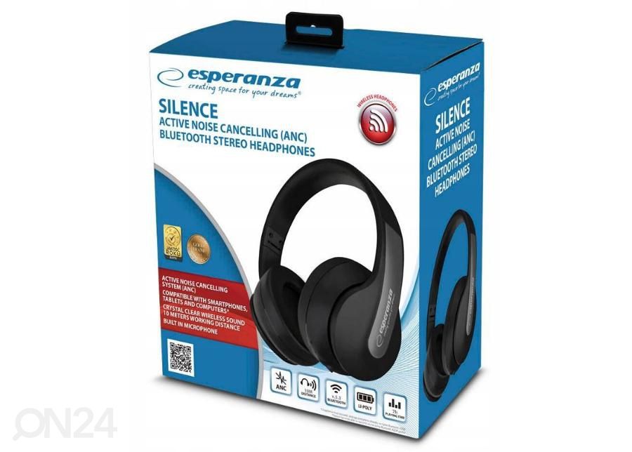Bluetooth-наушники с шумоподавлением Esperanza EH240 увеличить