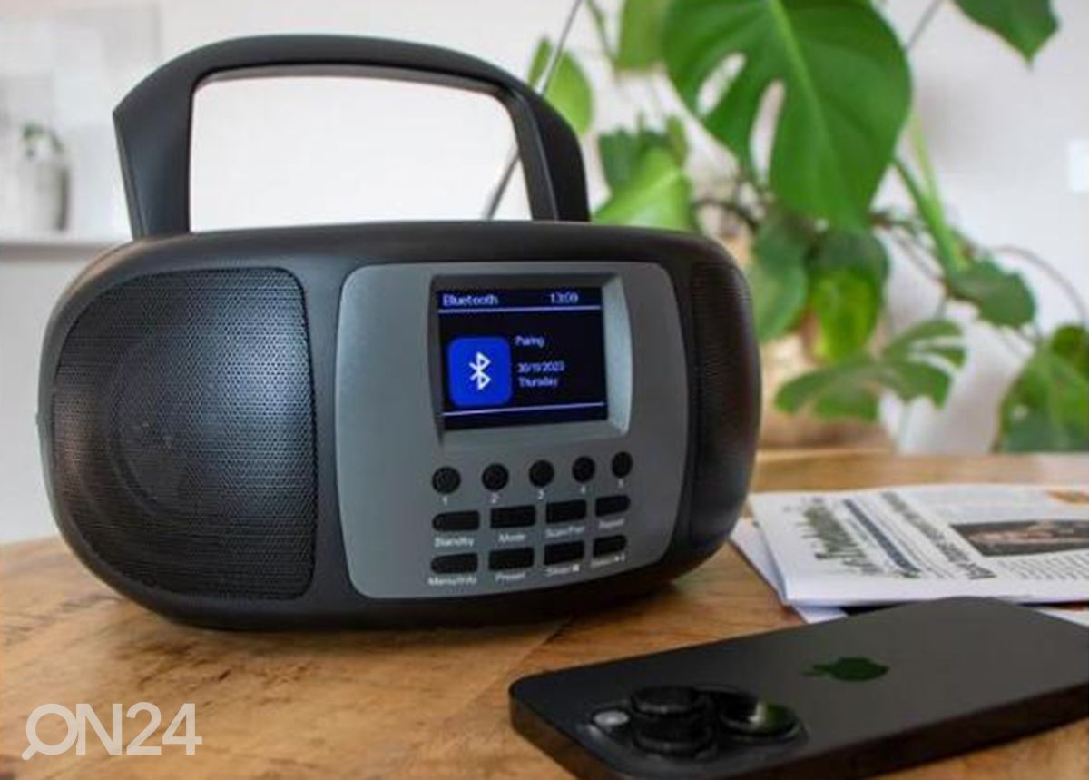 CD-радио с приемником DAB+ Lenco SCD860BK, черный/серый увеличить