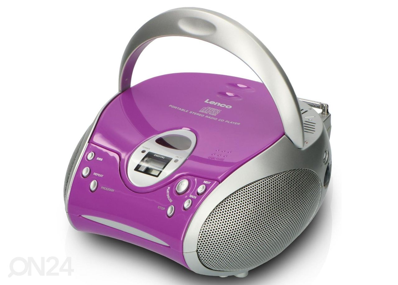 CD-радио Lenco, фиолетовый увеличить