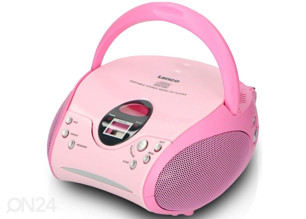 CD-радио Lenco SCD24P, розовый увеличить