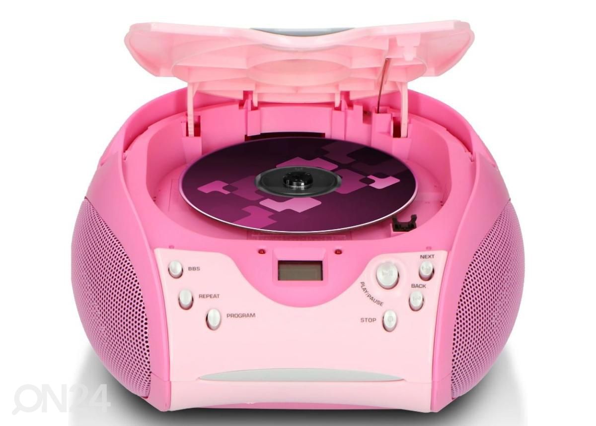 CD-радио Lenco SCD24P, розовый увеличить