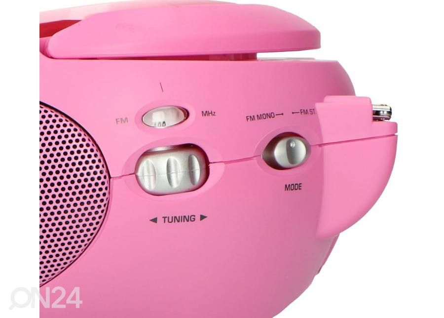 CD-радио Lenco SCD24P, розовый увеличить