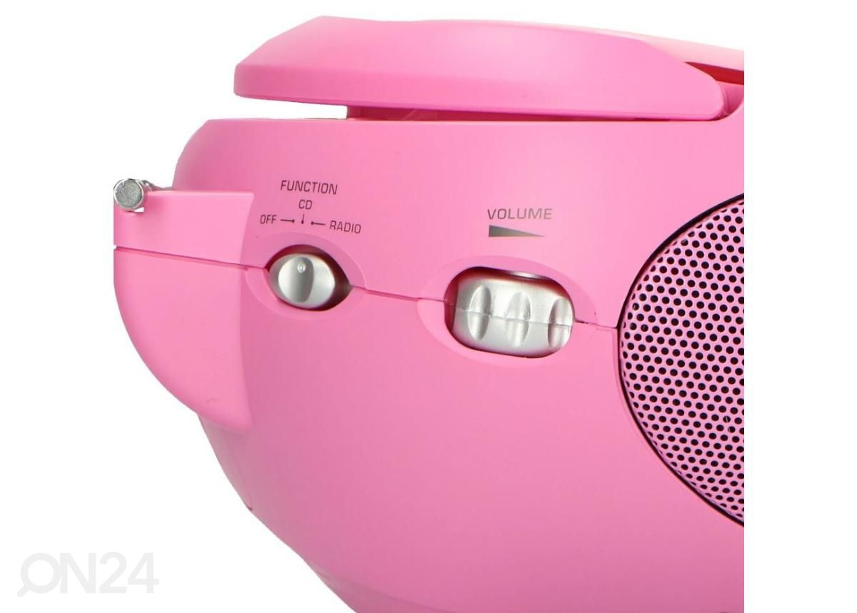 CD-радио Lenco SCD24P, розовый увеличить