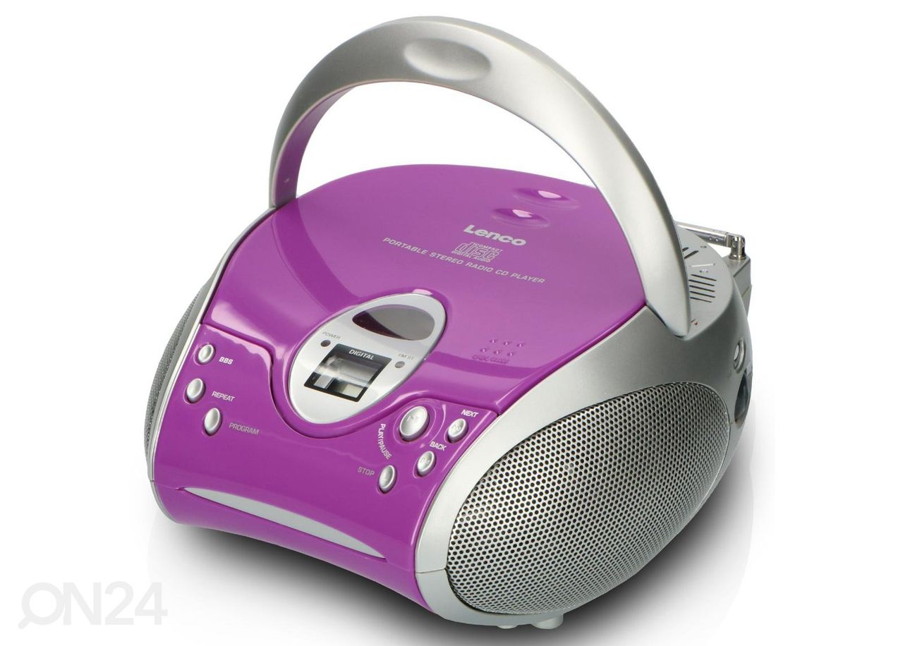 CD-радио Lenco SCD24PU, фиолетовый увеличить