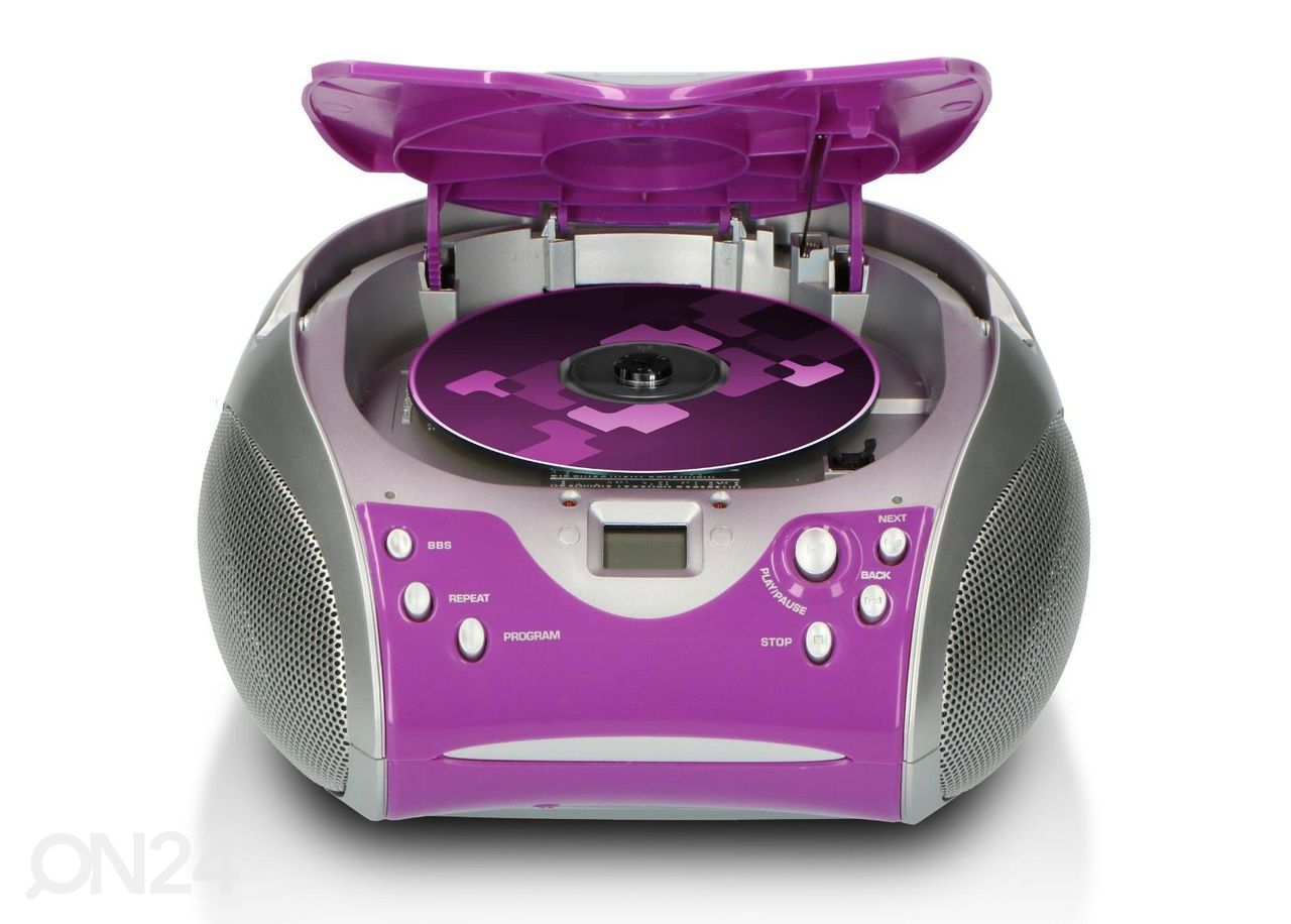 CD-радио Lenco SCD24PU, фиолетовый увеличить
