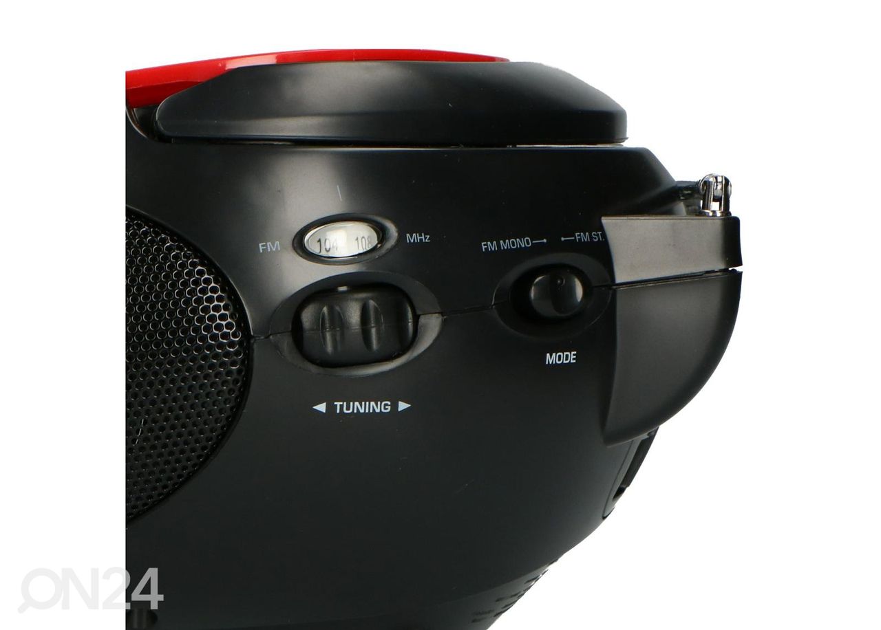 CD-радио Lenco SCD24R, красный и черный увеличить