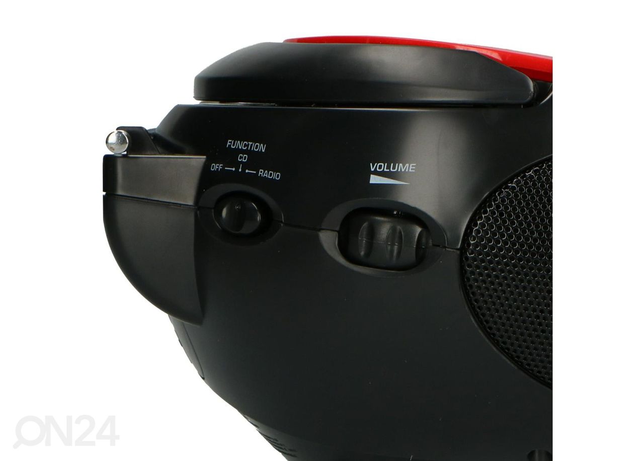 CD-радио Lenco SCD24R, красный и черный увеличить