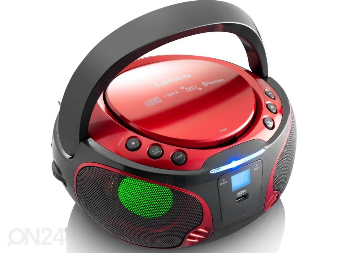 CD-радио Lenco SCD550RD, красный увеличить