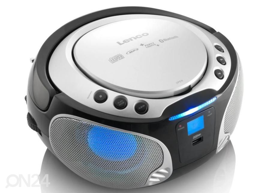 CD-радио Lenco SCD550SI, серебряный увеличить