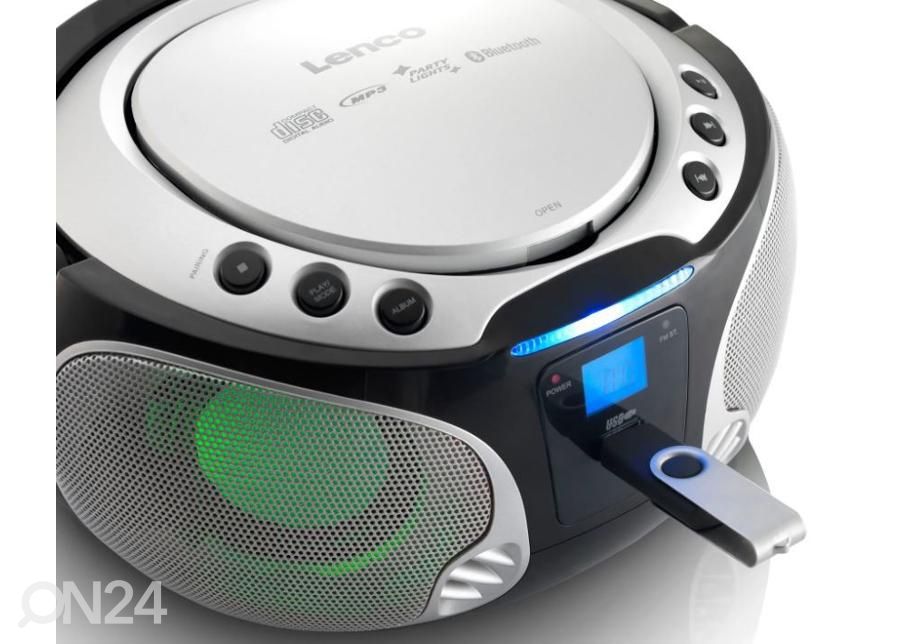 CD-радио Lenco SCD550SI, серебряный увеличить