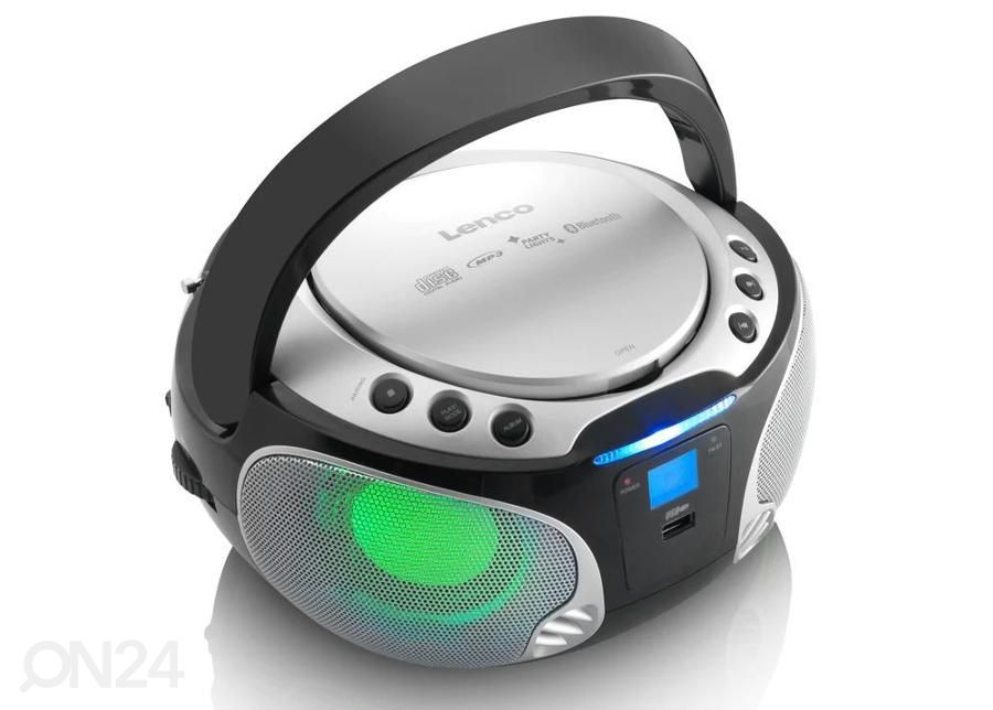 CD-радио Lenco SCD550SI, серебряный увеличить