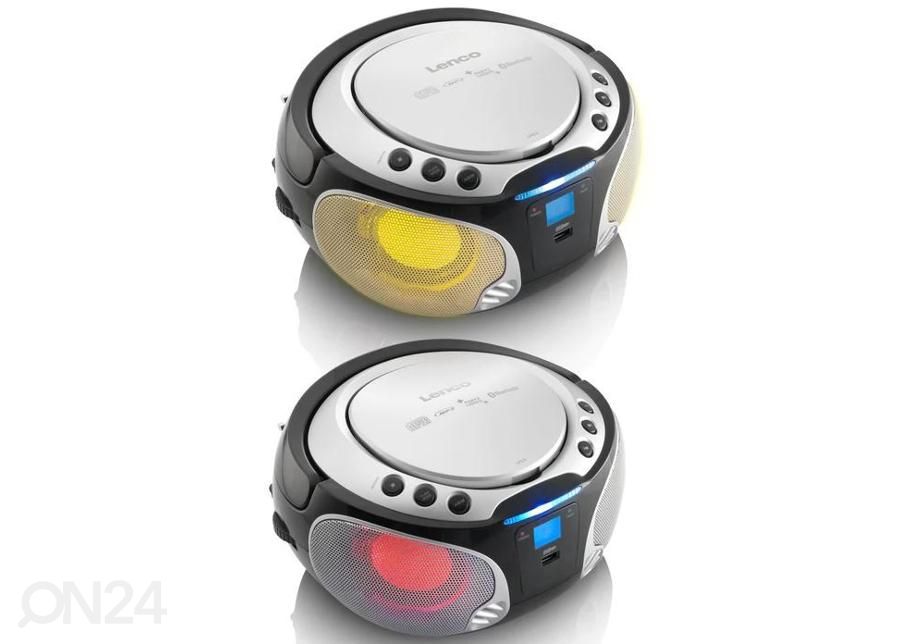 CD-радио Lenco SCD550SI, серебряный увеличить