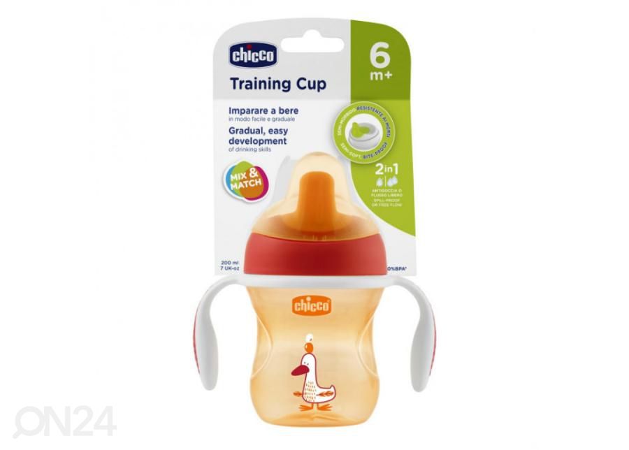 CHICCO Чашка-непроливайка 6м + увеличить