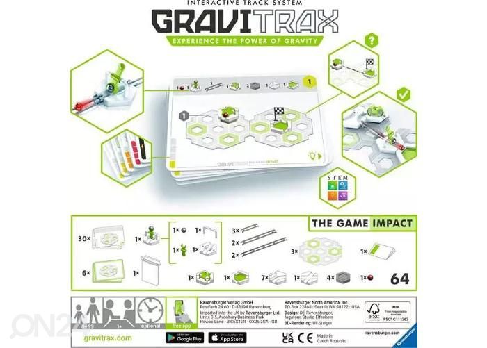 GraviTrax игра-головоломка Столкновение Ravensburger увеличить