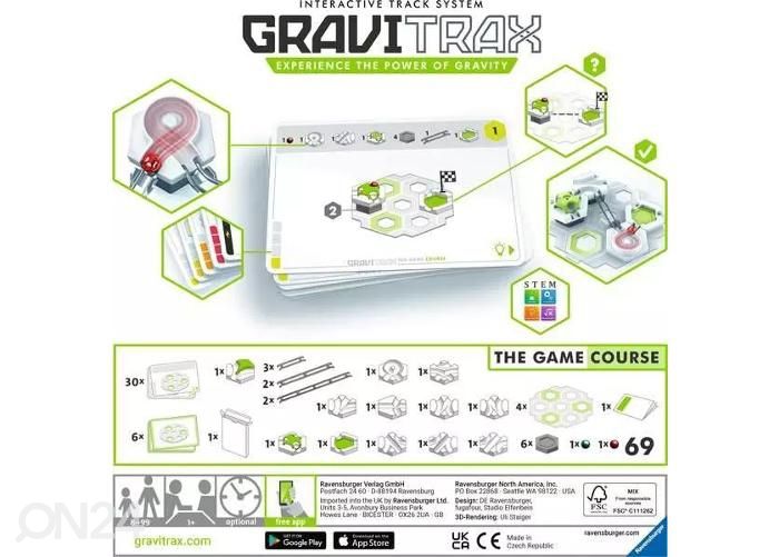 GraviTrax игра-головоломка Трасса Ravensburger увеличить