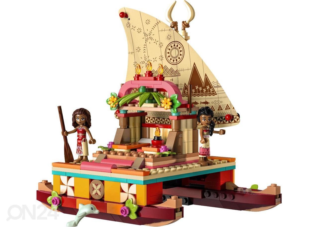 LEGO Disney туристический катер Вайана увеличить