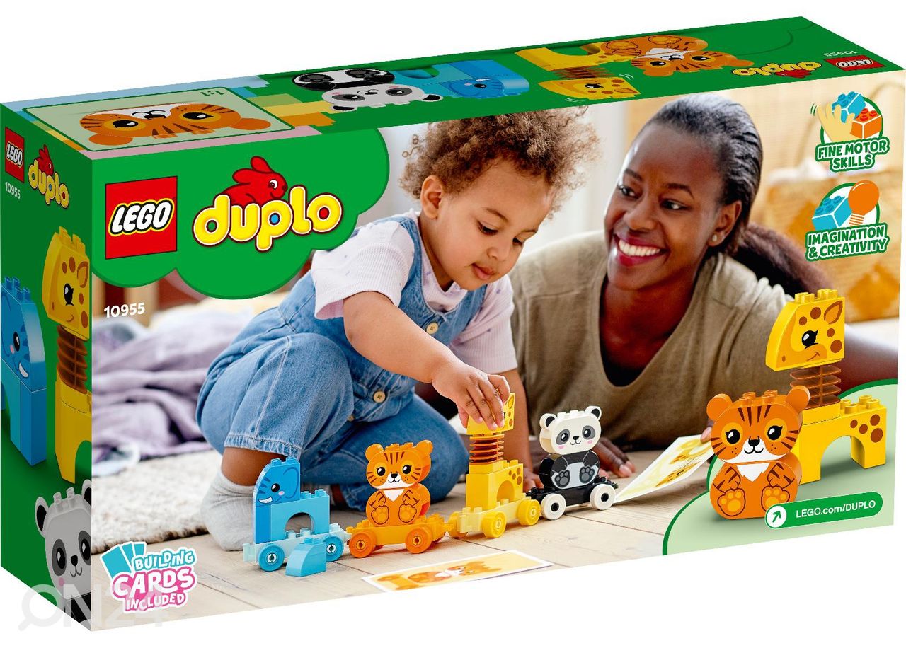 LEGO DUPLO Поезд с животными увеличить