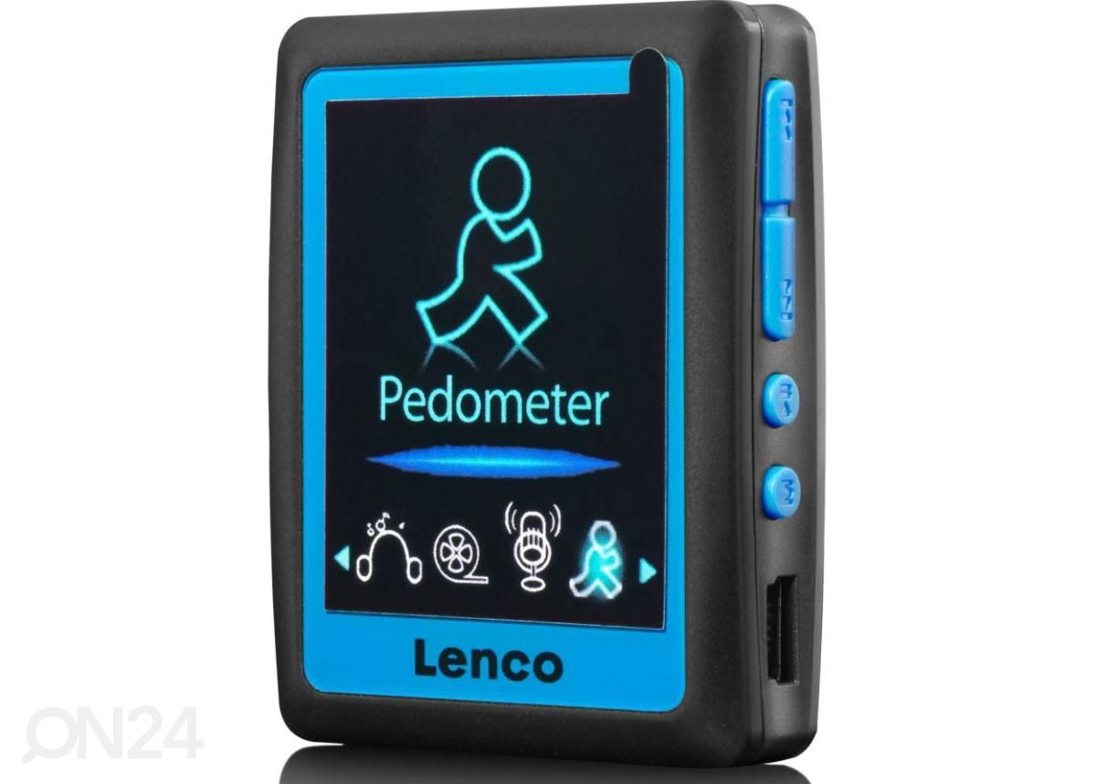MP4-плеер с шагомером Lenco PODO152, синий увеличить