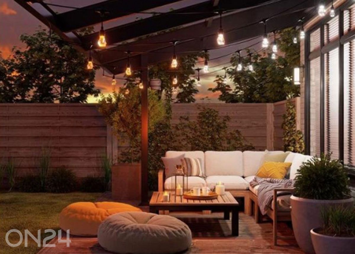 Nanoleaf Essentials Matter умная многоцветная уличная гирлянда - комплект удлинителя 15 м увеличить