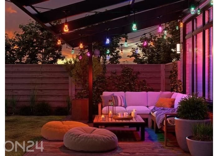 Nanoleaf Essentials Matter умная многоцветная уличная гирлянда — стартовый комплект 15 м увеличить