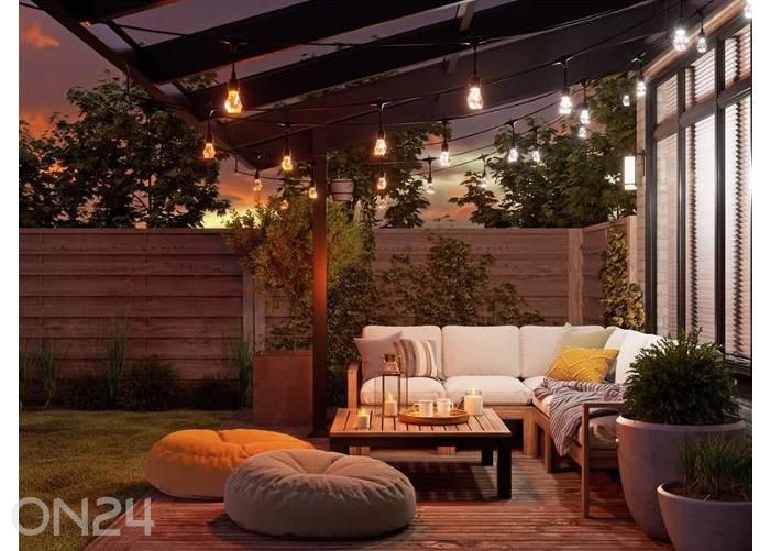 Nanoleaf Essentials Matter умная многоцветная уличная гирлянда – 30 м стартовый комплект увеличить