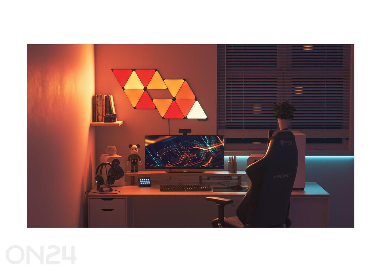Nanoleaf Shapes Black Triangles расширительный комплект (3 панели), черный увеличить