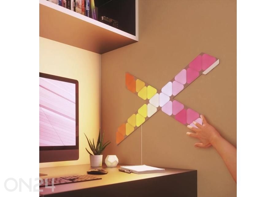 Nanoleaf Shapes Mini Triangles расширительный комплект (10 панелей) увеличить