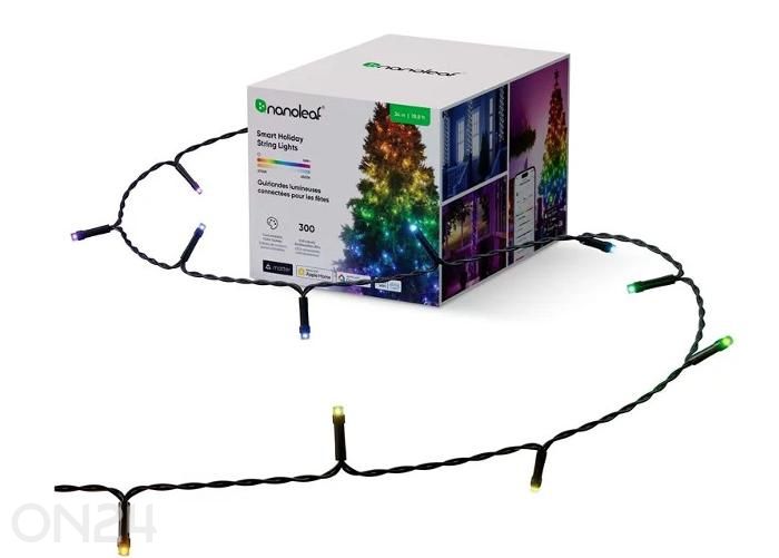 Nanoleaf Smart Holiday String Lights – умная гирлянда (300 LED-лампочек, 24 м) увеличить