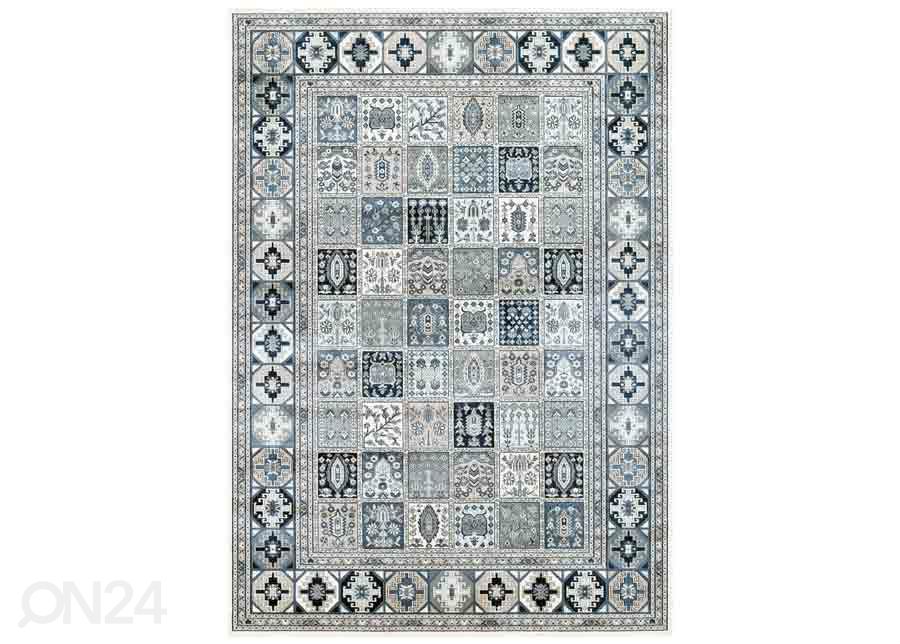 Narma вискозный ковер Zahra sand/blue 160x230 см увеличить