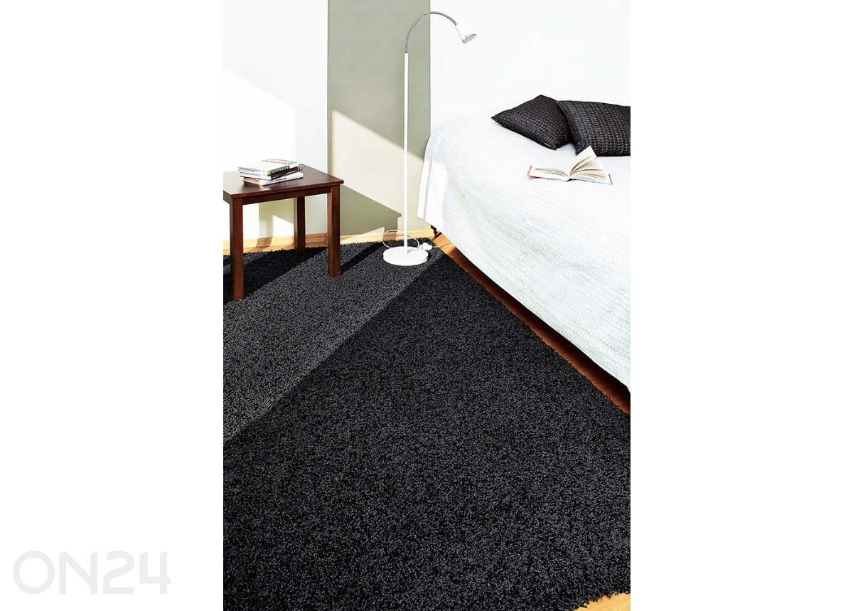 Narma длинношерстный ковер Spice™ black круглый Ø 133 см увеличить