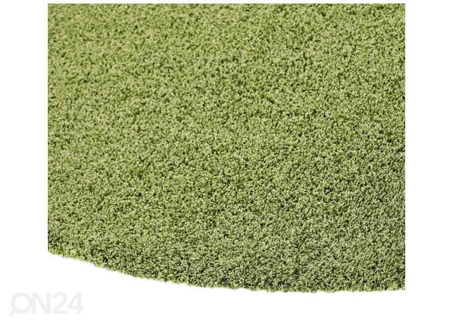 Narma длинношерстный ковер Spice™ green круглый Ø 133 см увеличить