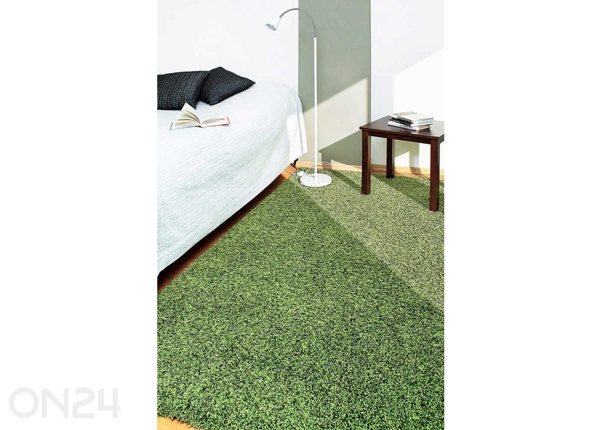 Narma длинношерстный ковер Spice™ green круглый Ø 133 см увеличить