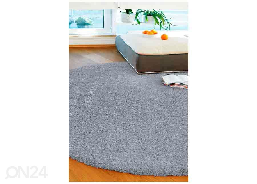 Narma длинношерстный ковер Spice™ grey круглый Ø 133 см увеличить