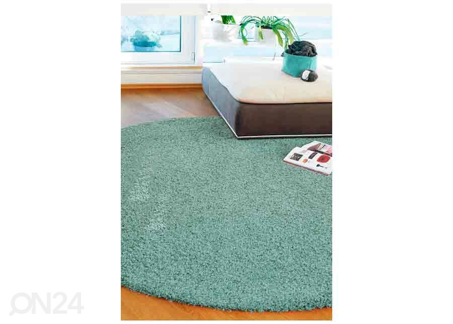 Narma длинношерстный ковер Spice™ mint круглый Ø 133 см увеличить