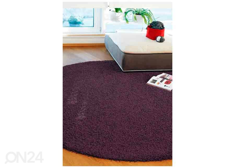 Narma длинношерстный ковер Spice™ plum 80x160 см увеличить
