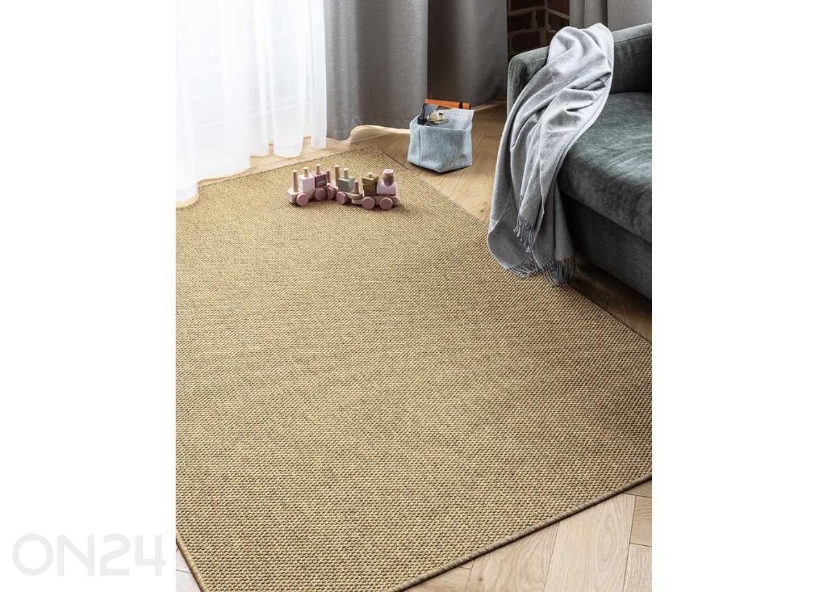 Narma ковер с низким плетением Brooklyn™ gold 80x200 см увеличить