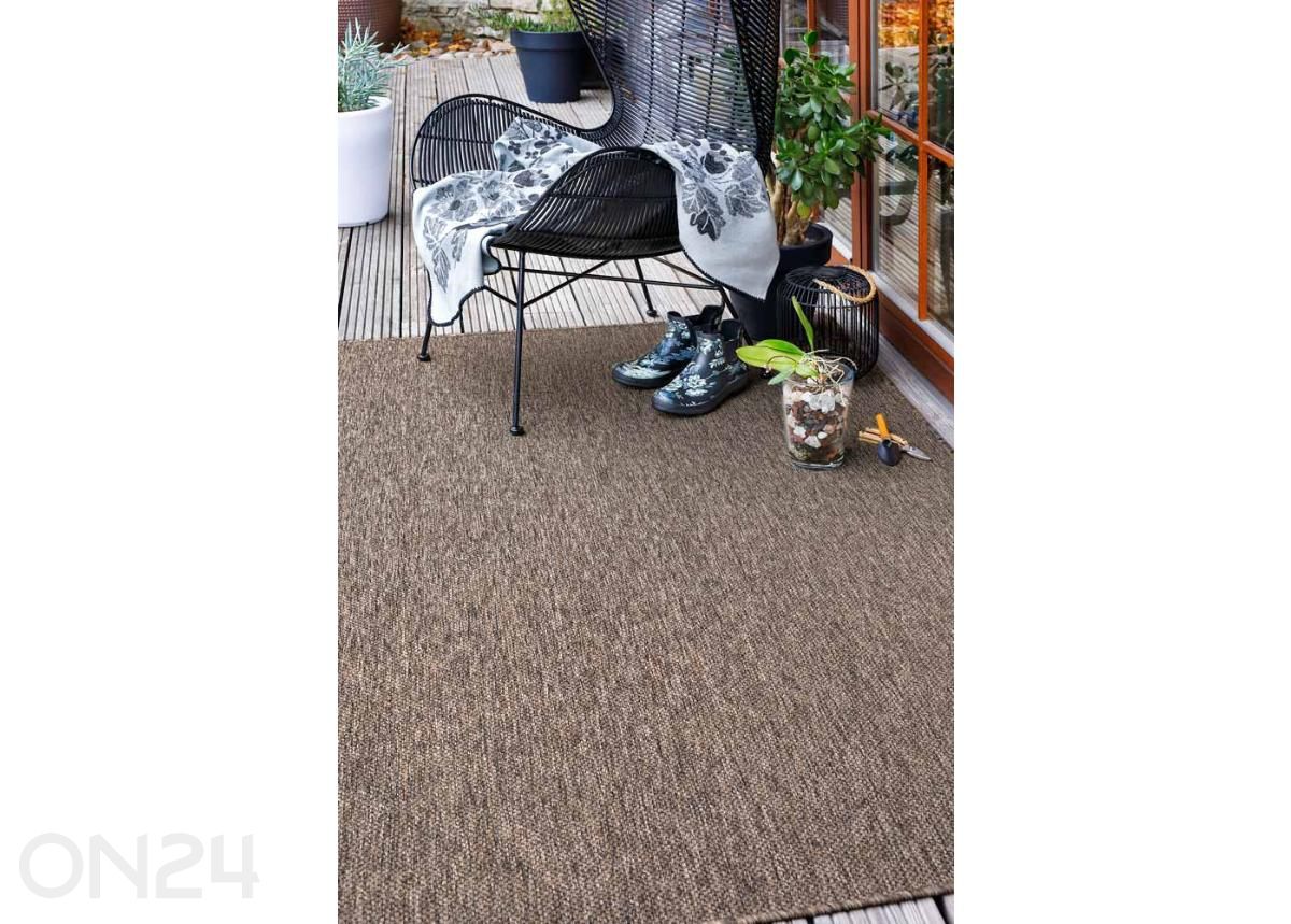 Narma ковер с низким плетением Vagabond™ khaki 80x400 см увеличить