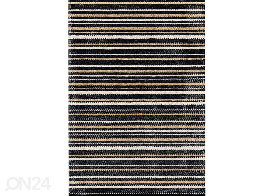 Narma пластиковый ковер Hullo black-beige 70x100 см увеличить