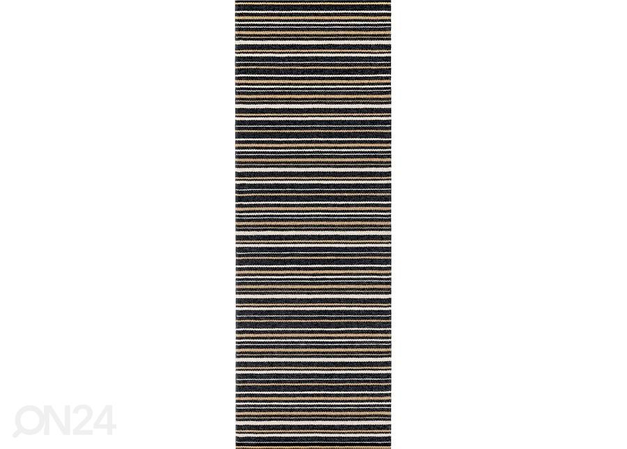 Narma пластиковый ковер Hullo black-beige 70x100 см увеличить