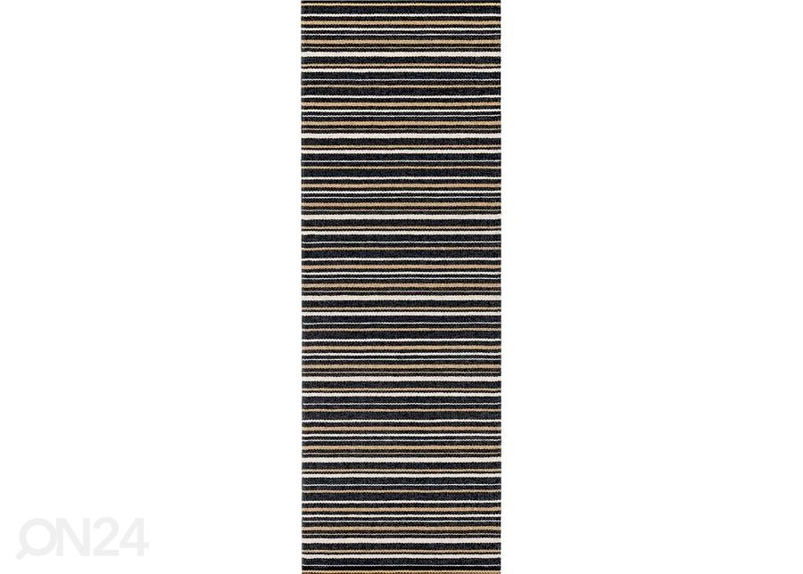 Narma пластиковый ковер Hullo black-beige 70x250 см увеличить
