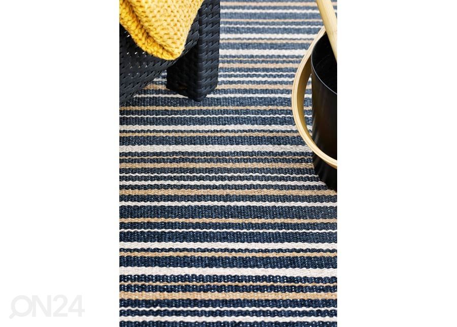 Narma пластиковый ковер Hullo black-beige 70x250 см увеличить