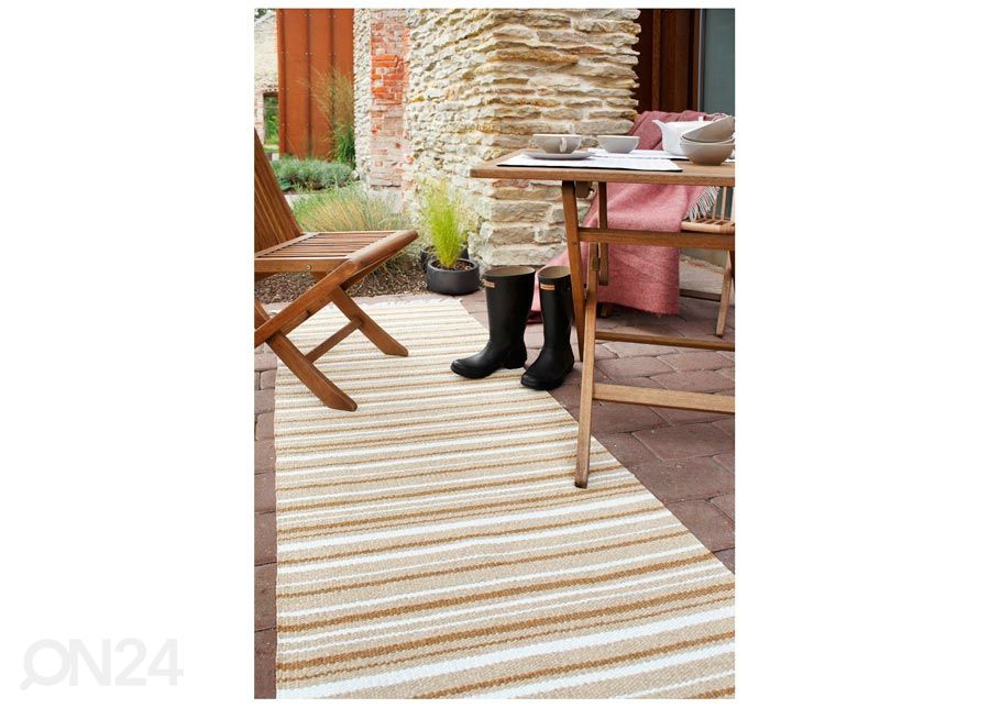 NARMA пластиковый ковер Hullo caramel 70x250 см увеличить