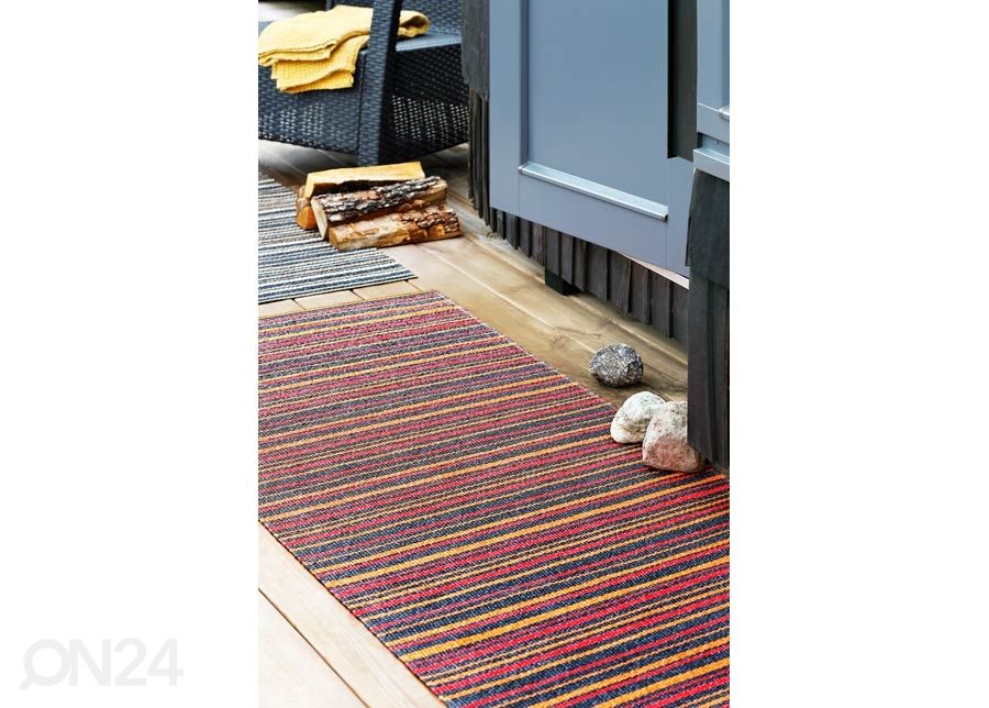 Narma пластиковый ковер Hullo red-orange 70x200 см увеличить