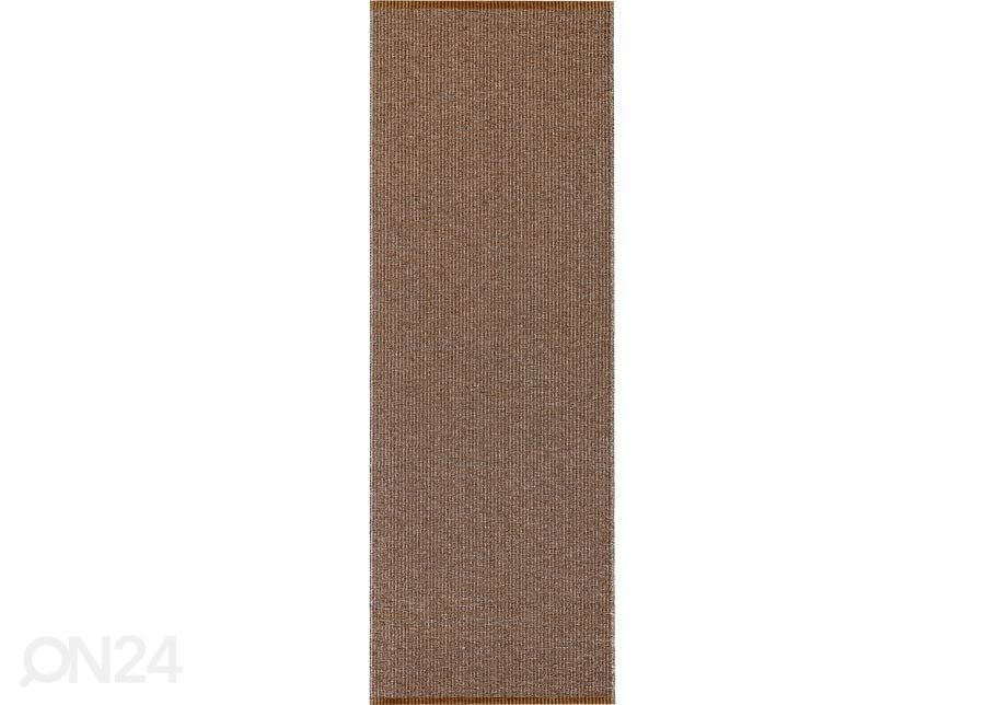 Narma пластиковый ковер Neve caramel metallic 70x100 см увеличить