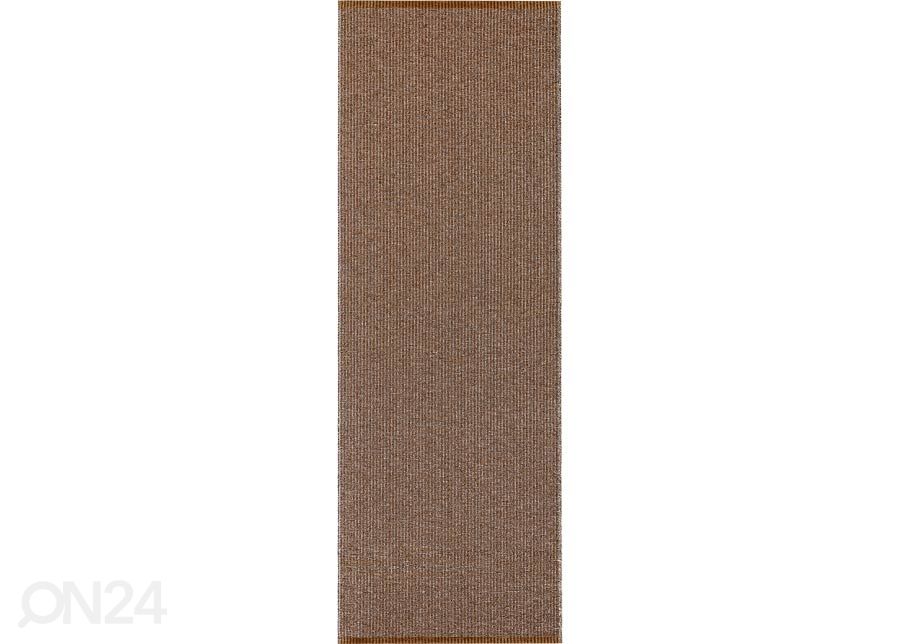 Narma пластиковый ковер Neve caramel metallic 70x150 см увеличить