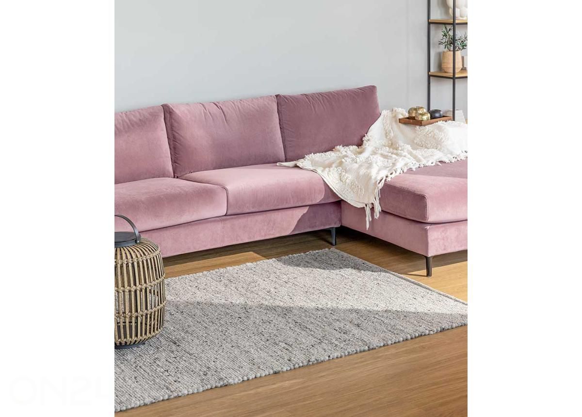 Narma шерстяной ковер ручной работы Hygge grey 160x230 см увеличить