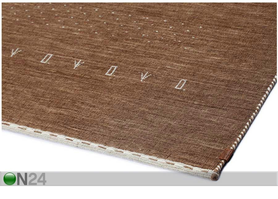 Narma шерстяной ковер ручной работы Tornio brown 160x230 см увеличить