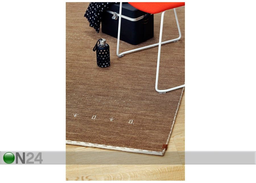 Narma шерстяной ковер ручной работы Tornio brown 160x230 см увеличить