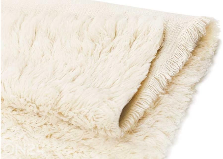 Narma шерстяной ковер Flokati white 120x180 см увеличить